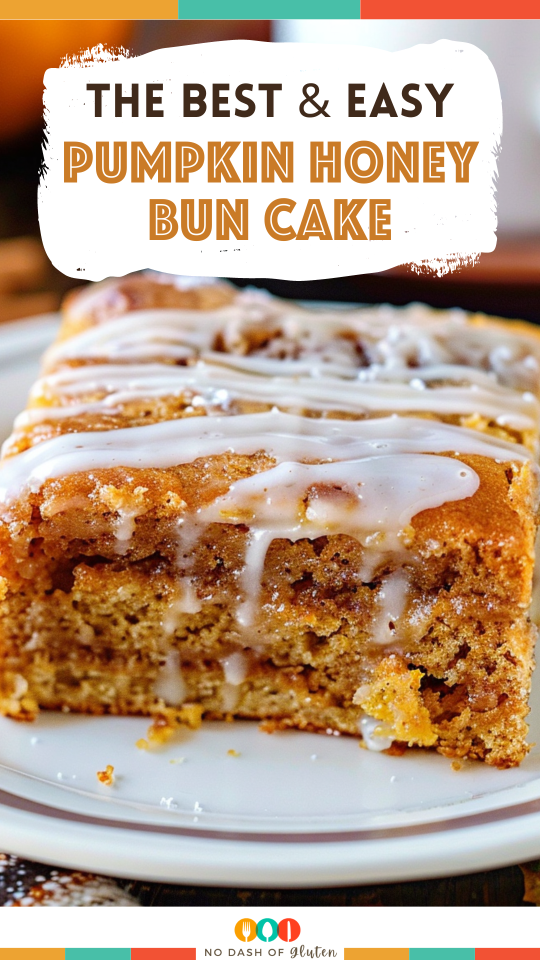 Easy Pumpkin Honey Bun Cake