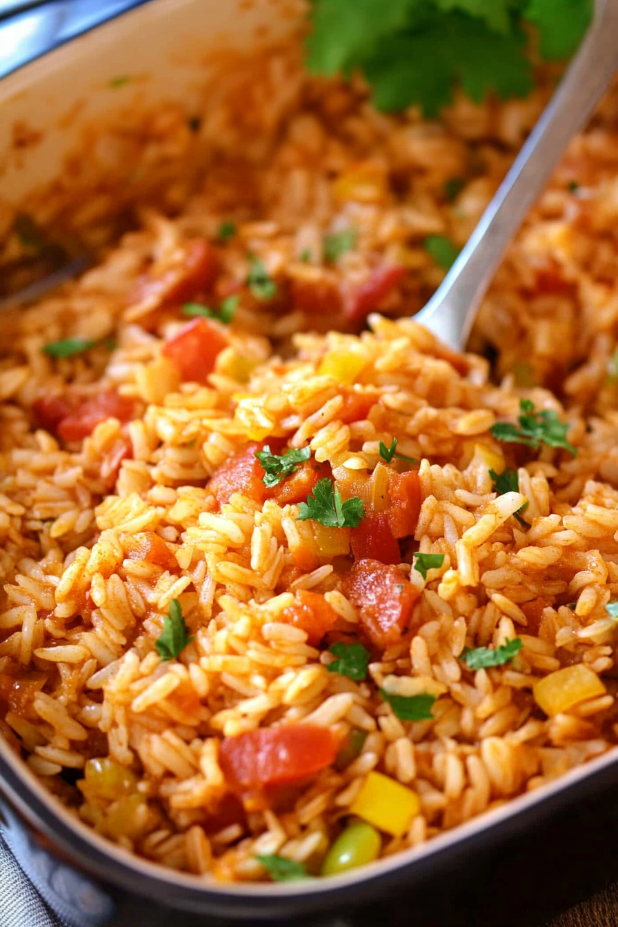 Easy Rotel Mexican Rice