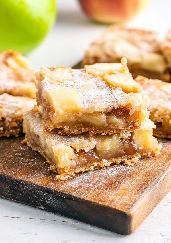 Flaky Apple Pie Bars Recipe