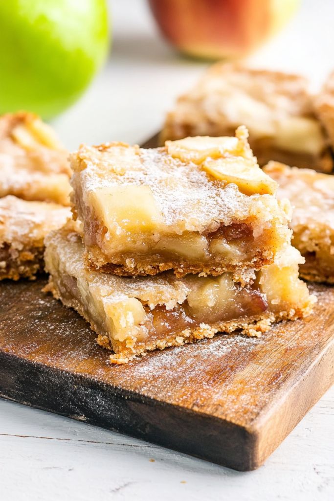 Flaky Apple Pie Bars Recipe