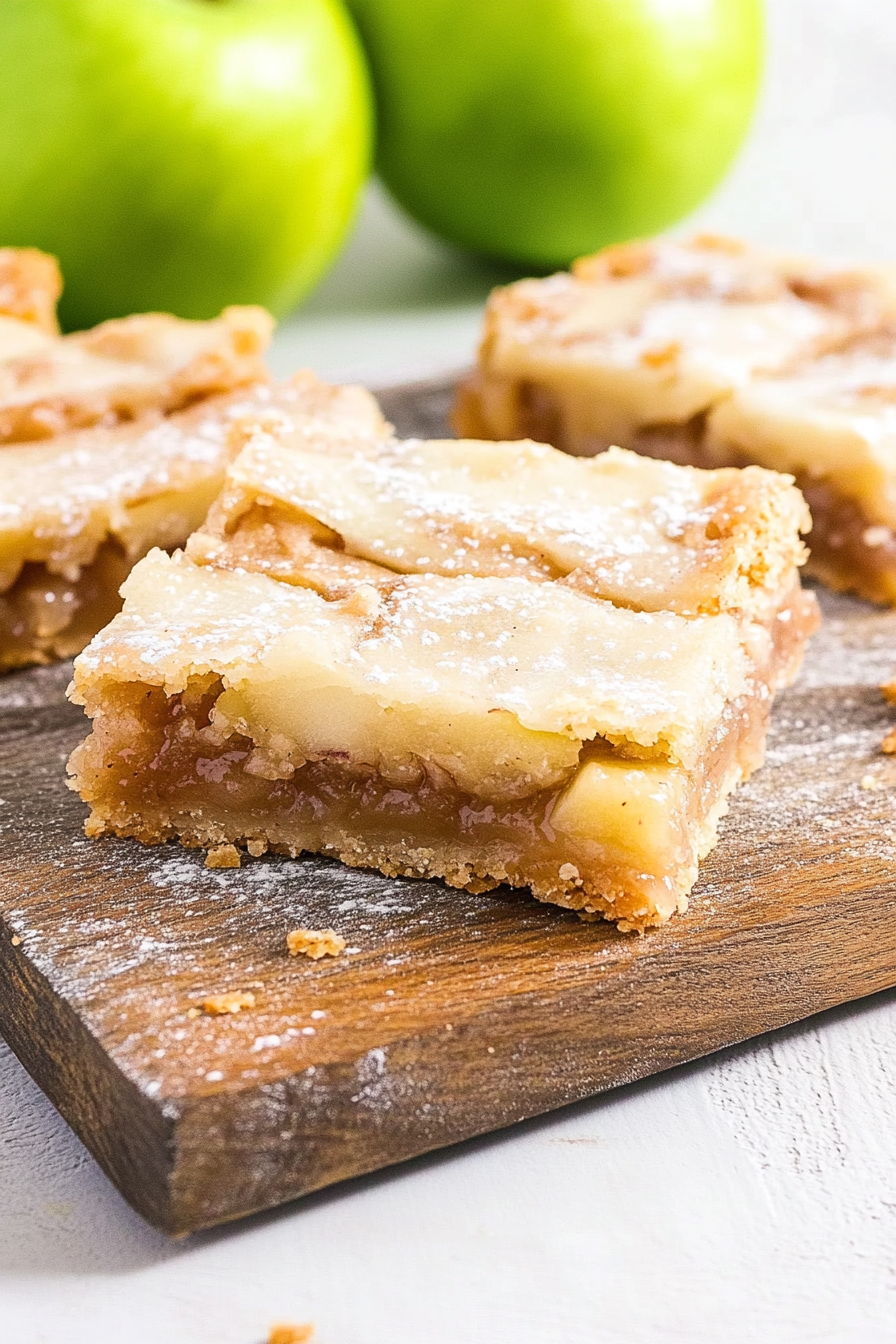 Flaky Apple Pie Bars Recipe