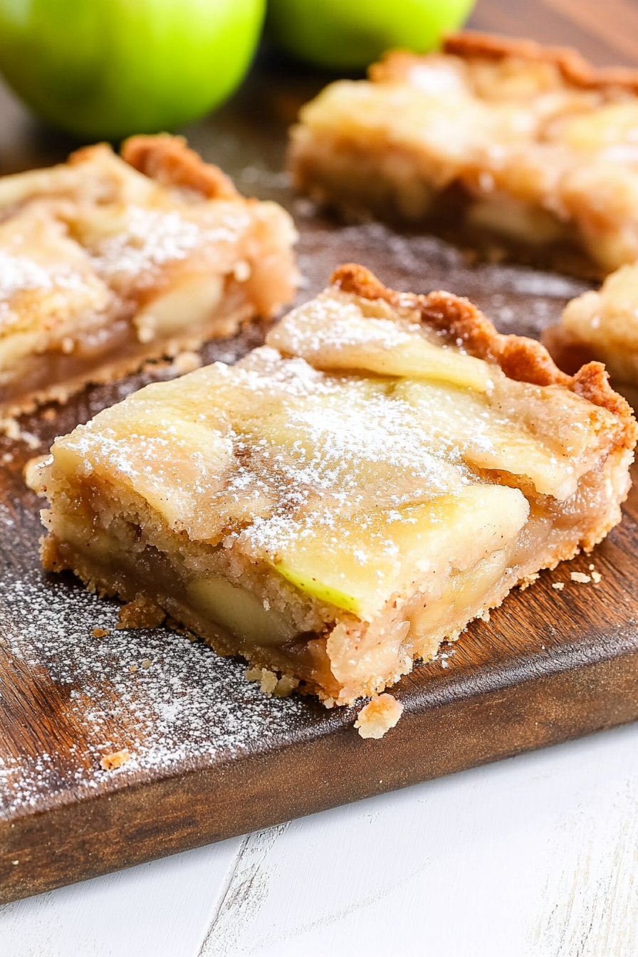 Flaky Apple Pie Bars Recipe