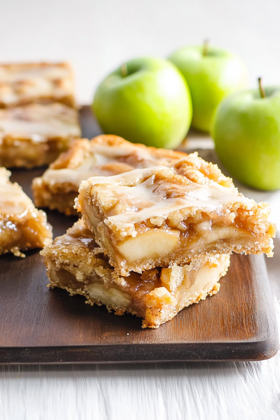 Flaky Apple Pie Bars Recipe