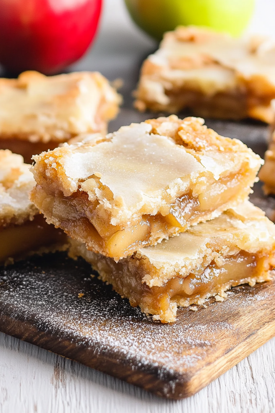 Flaky Apple Pie Bars Recipe