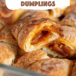 Flaky Pumpkin Crescent Roll Dumplings