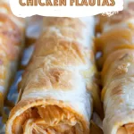 Flavorful Baked Chicken Flautas