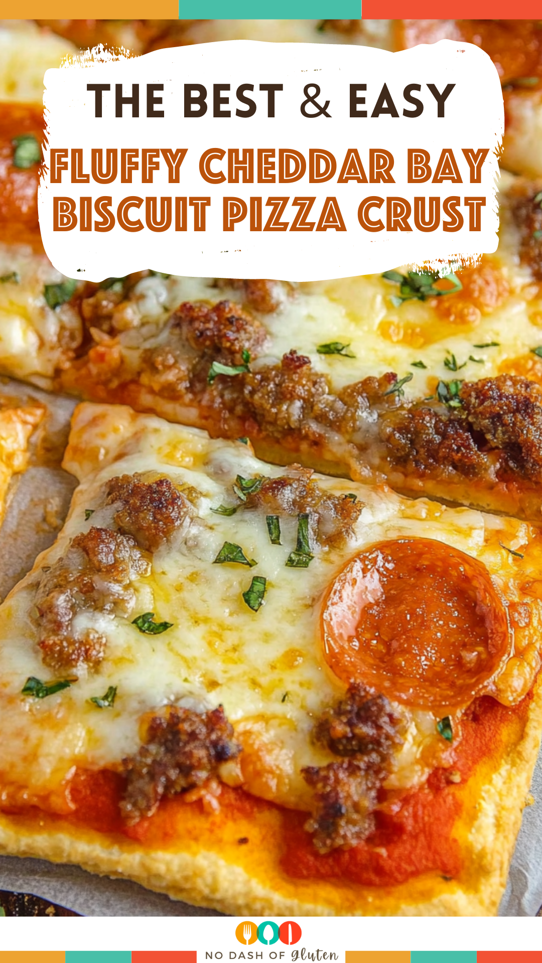 Fluffy Cheddar Bay Biscuit Pizza Crust