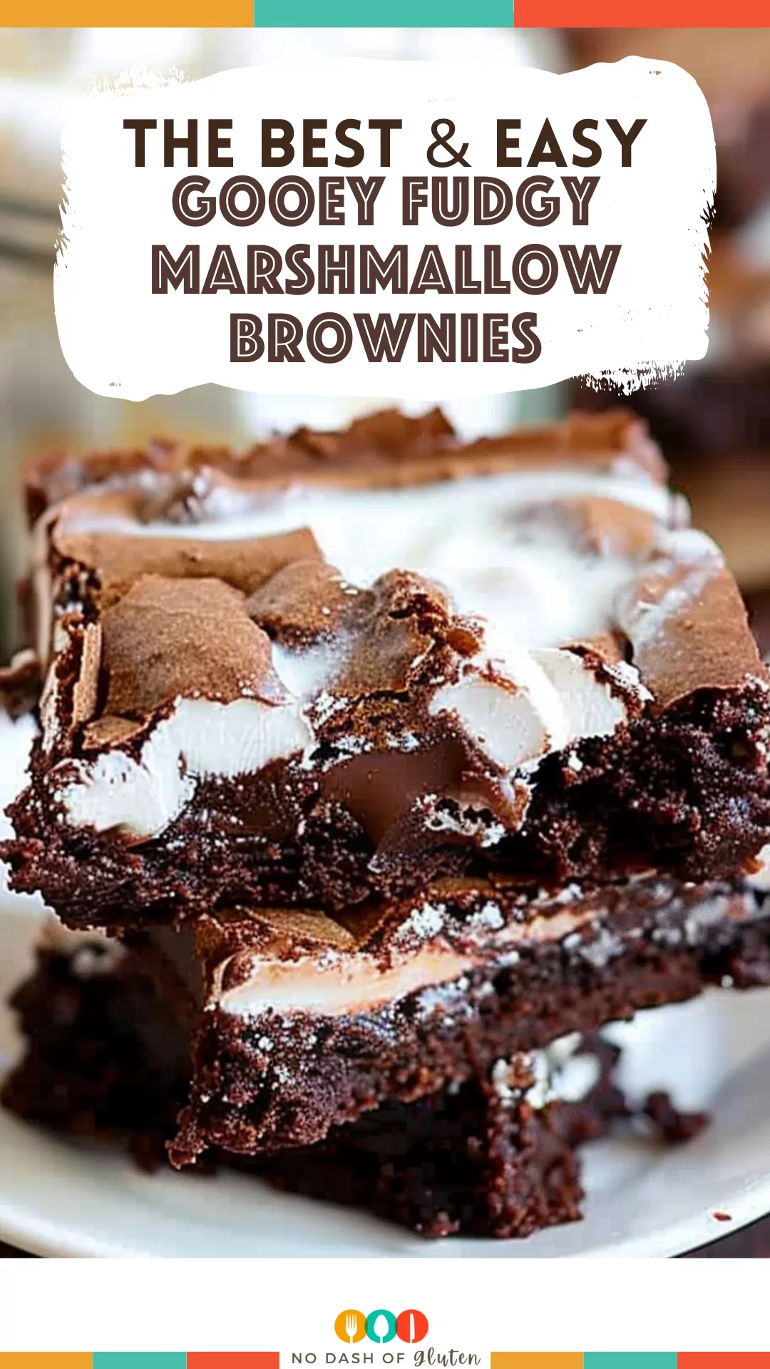 Gooey Fudgy Marshmallow Brownies