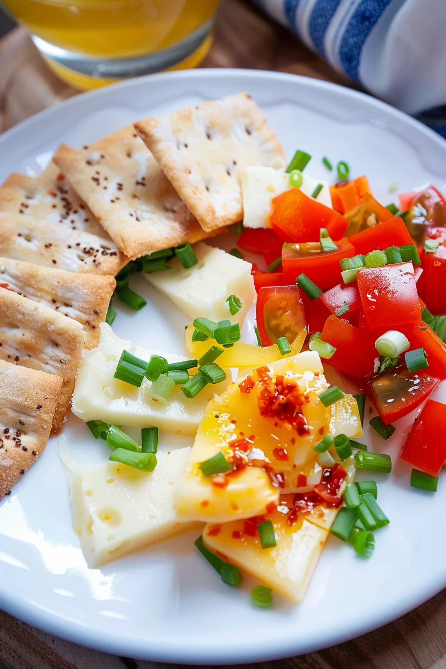 Herbed Marinated Cheese Appetizer