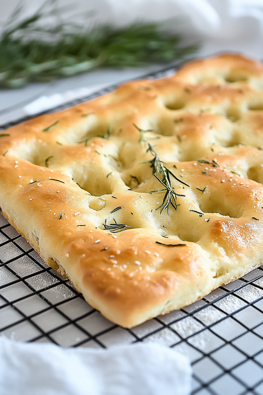 Homemade Small Batch Focaccia