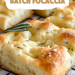 Homemade Small Batch Focaccia