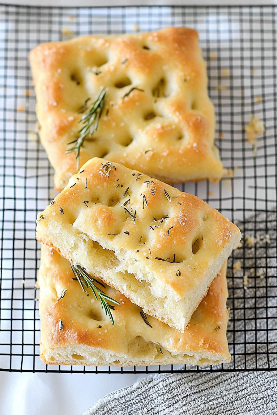 Homemade Small Batch Focaccia