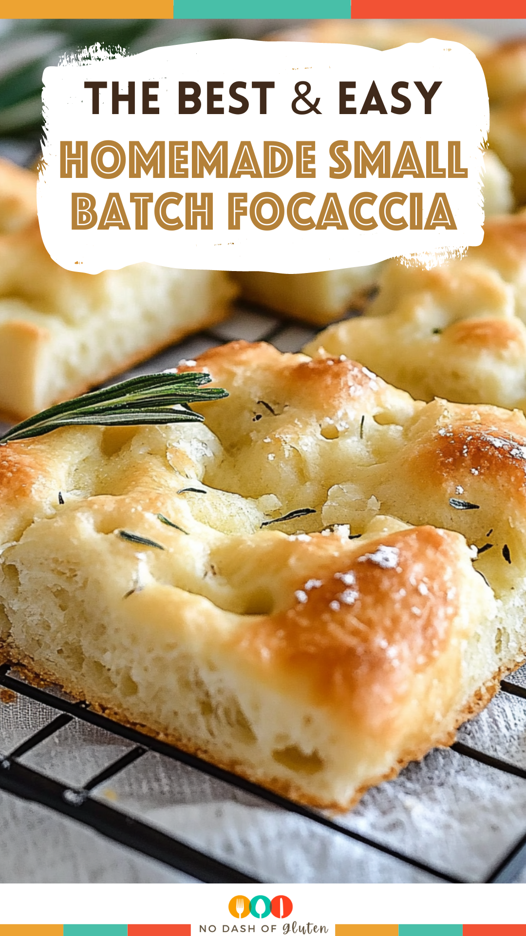 Homemade Small Batch Focaccia