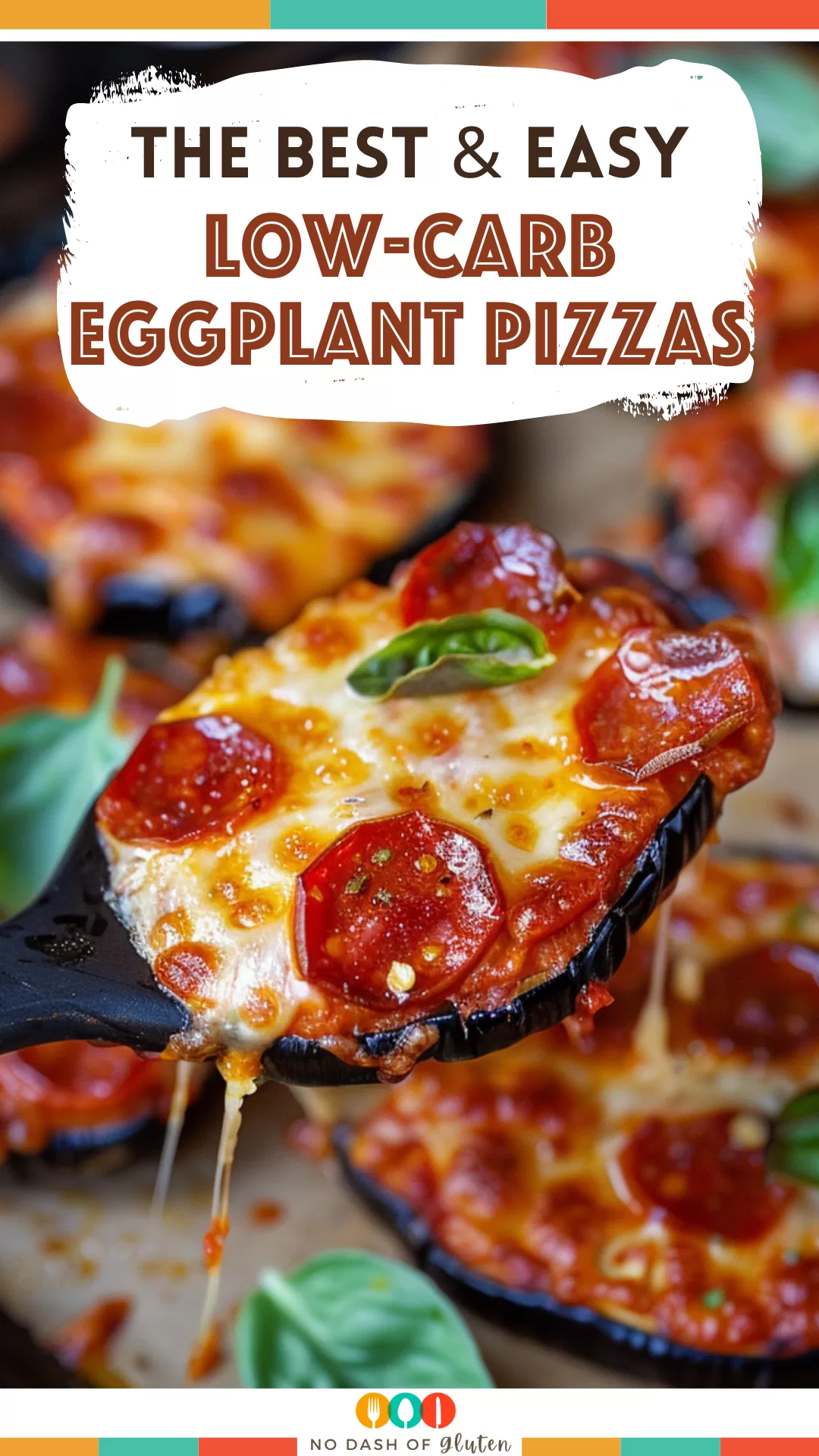 Low-Carb Eggplant Pizzas