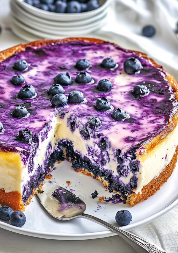 Nova Scotia Blueberry Cream Cake Recipe