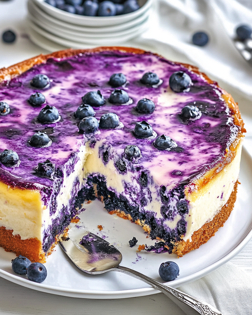 Nova Scotia Blueberry Cream Cake Recipe