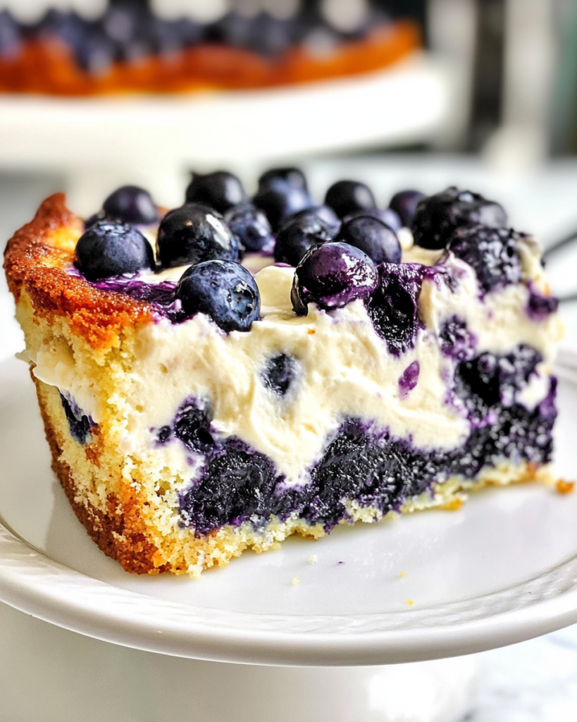 Nova Scotia Blueberry Cream Cake Recipe