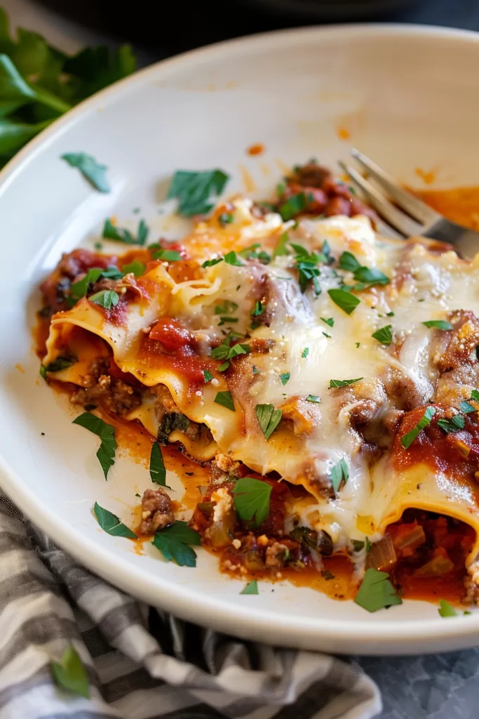 One-Pan Skillet Lasagna