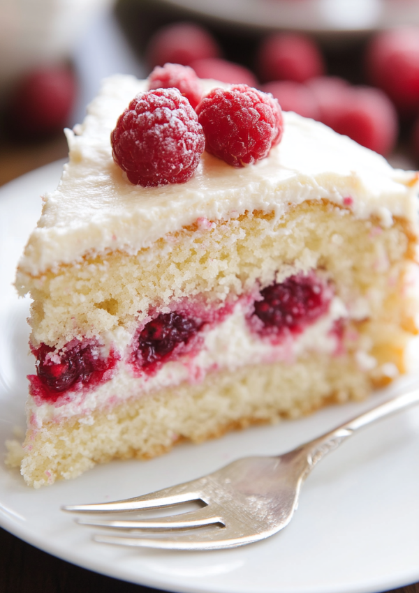 Raspberry Lemon Cake Recipe