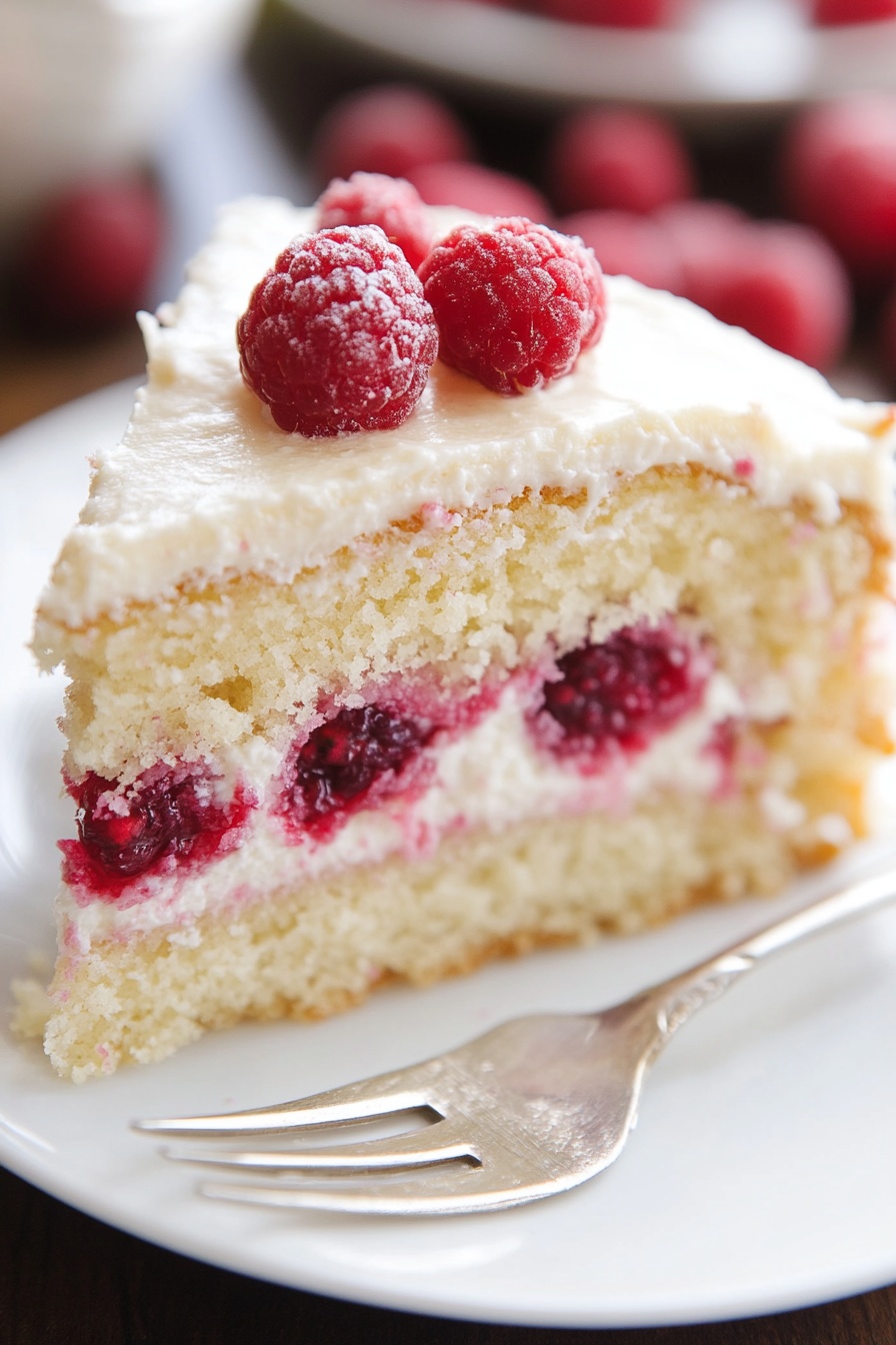 Raspberry Lemon Cake Recipe