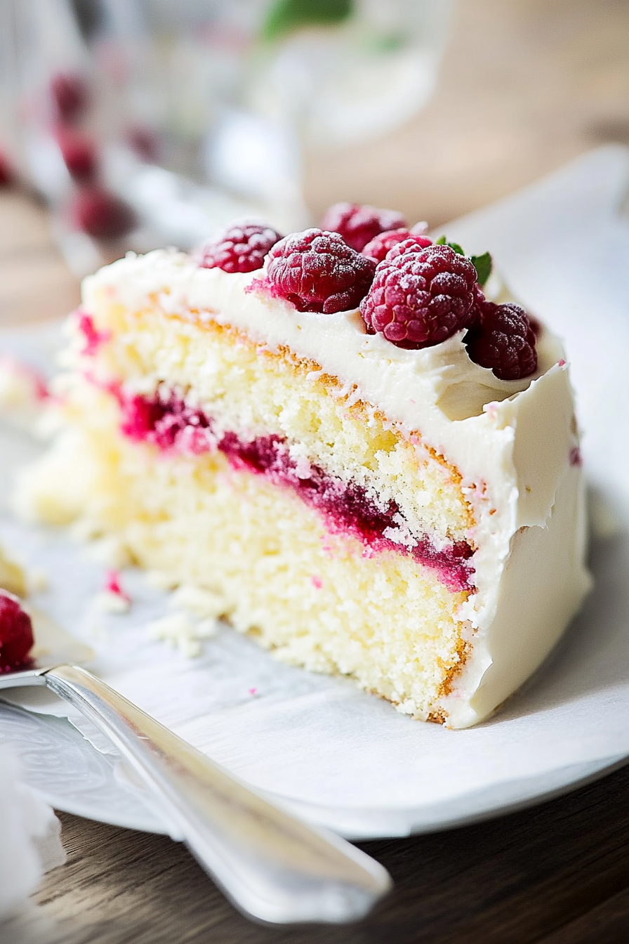 Raspberry Lemon Cake Recipe