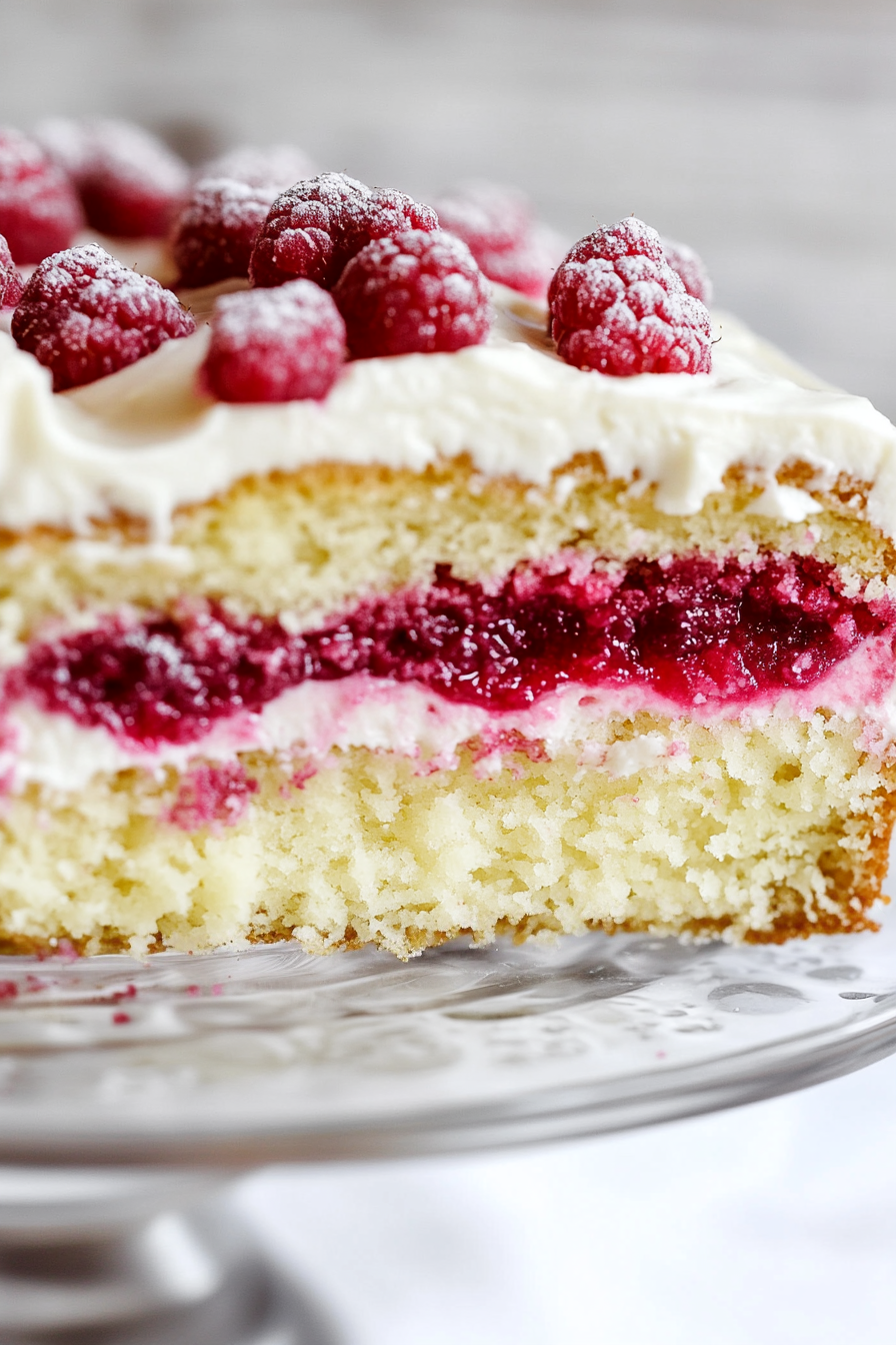 Raspberry Lemon Cake Recipe