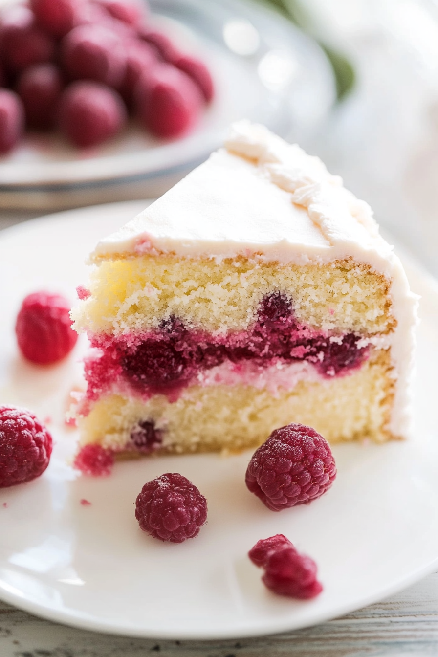 Raspberry Lemon Cake Recipe