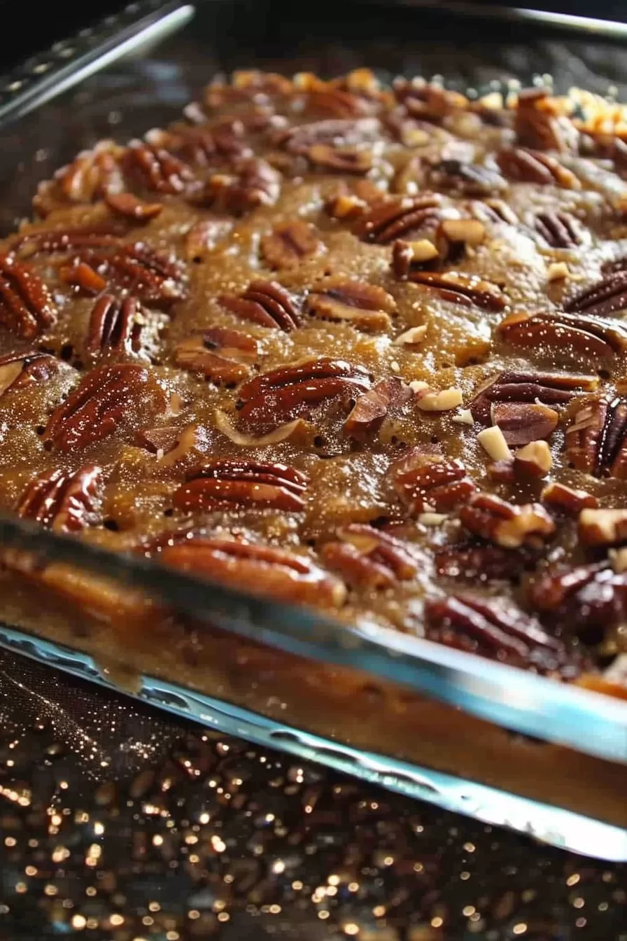 Rich Gooey Pecan Pie Bars Recipe