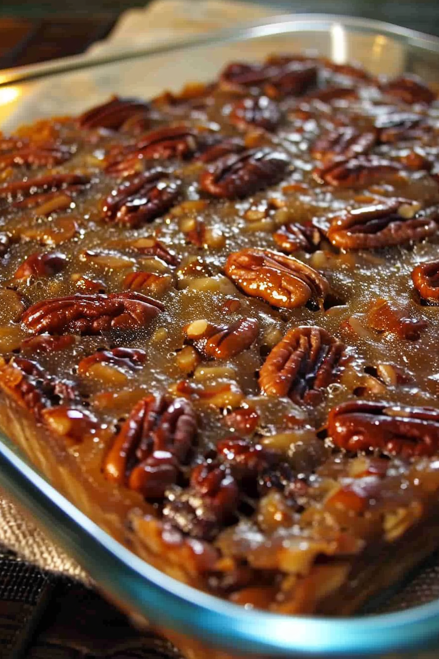 Rich Gooey Pecan Pie Bars Recipe