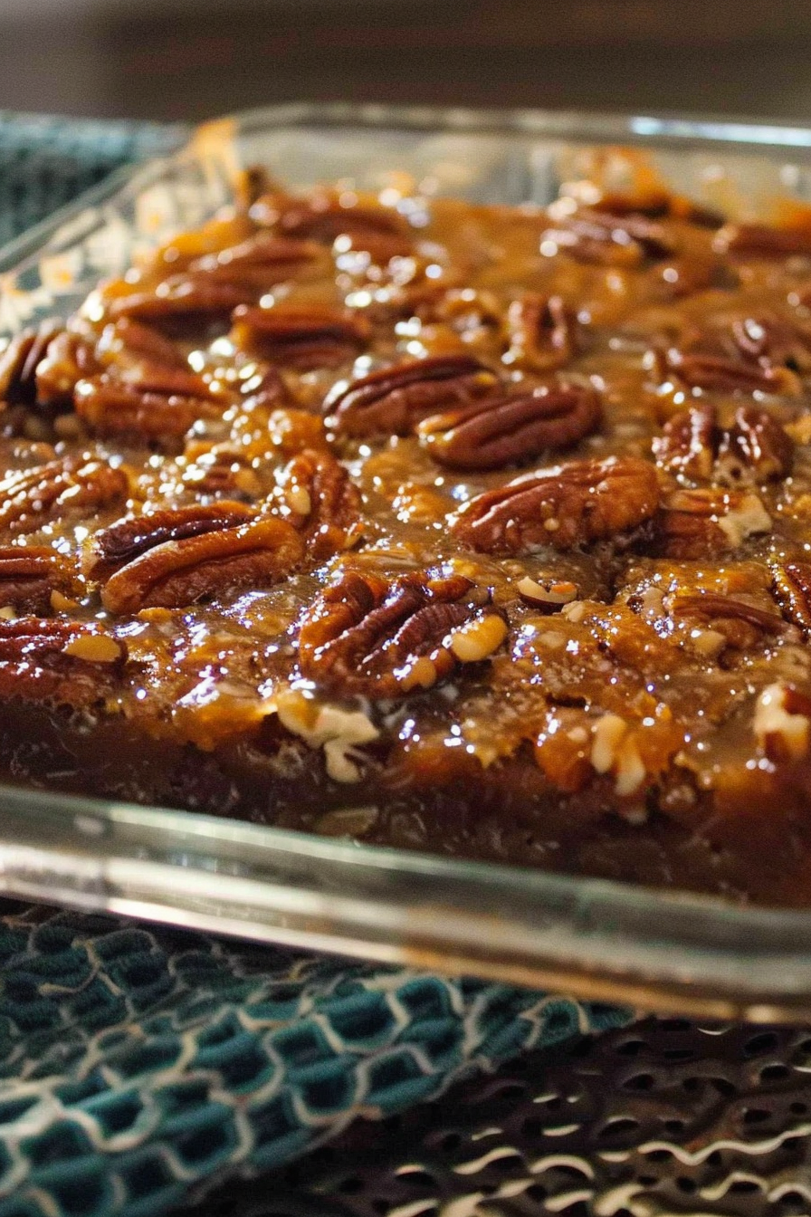 Rich Gooey Pecan Pie Bars Recipe