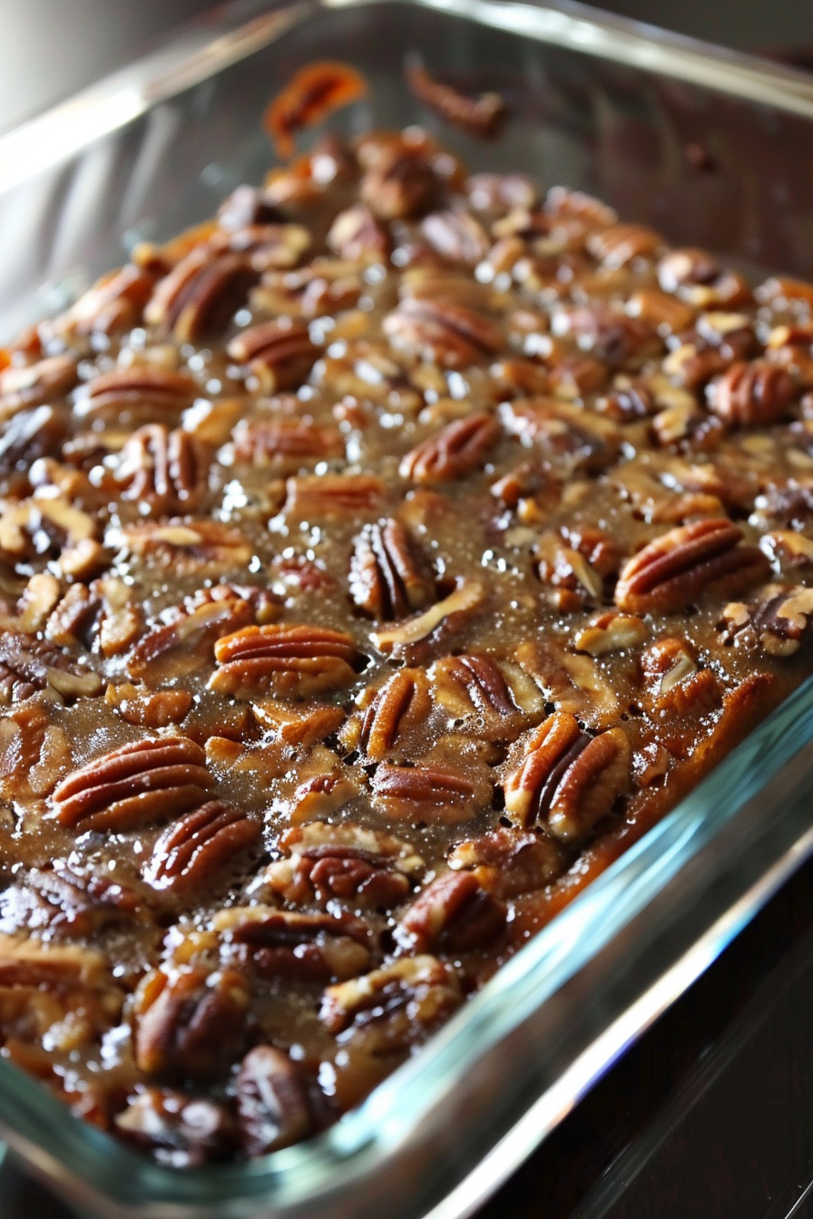 Rich Gooey Pecan Pie Bars Recipe