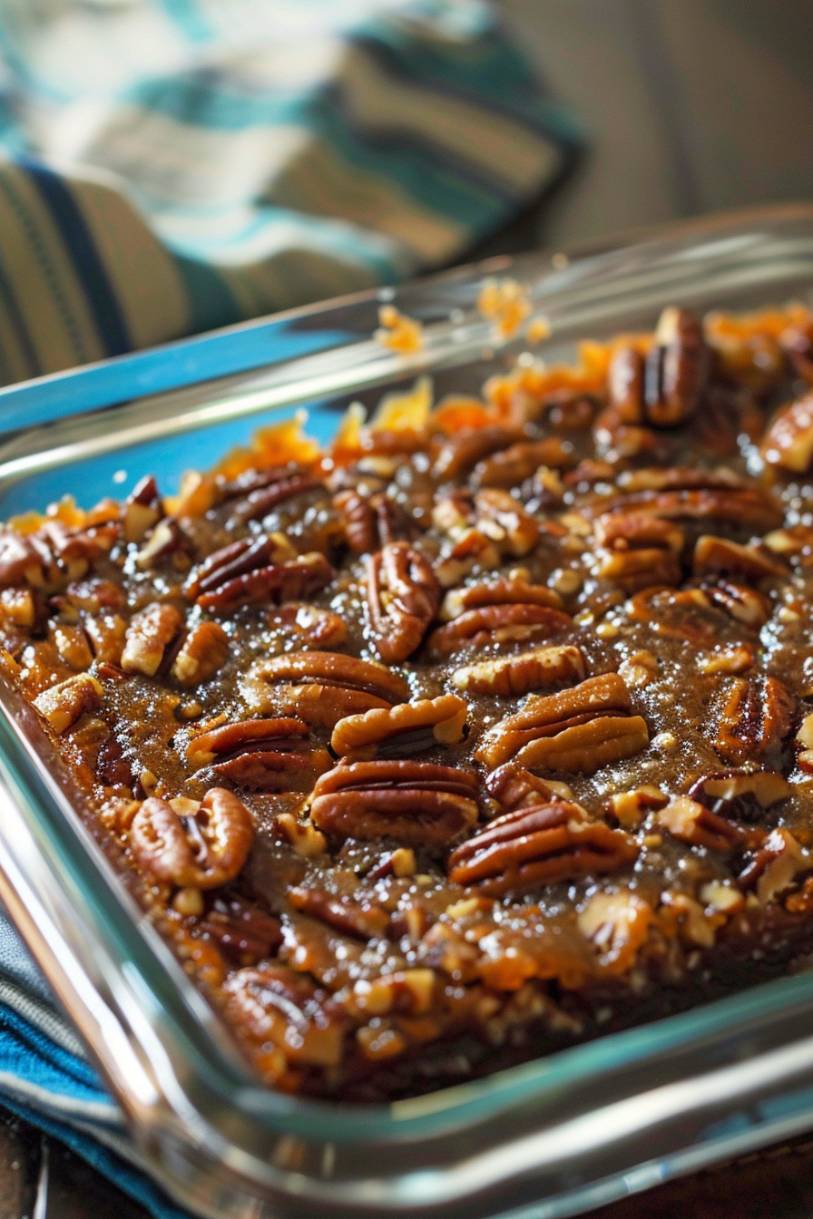 Rich Gooey Pecan Pie Bars Recipe