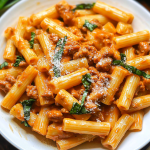 Sausage Rigatoni Pasta Recipe