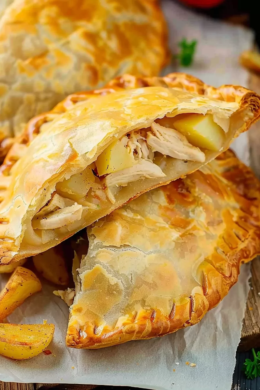 Savory Chicken Cornish Pasties