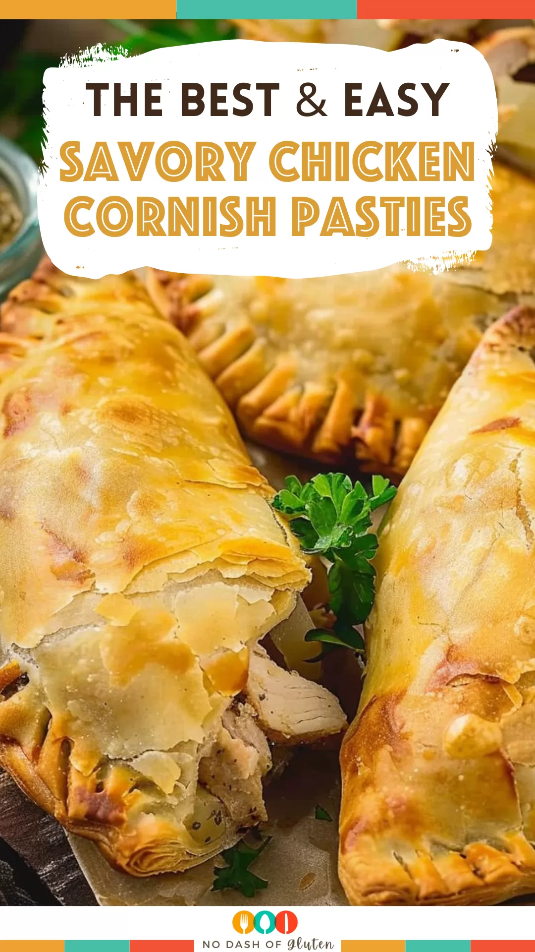 Savory Chicken Cornish Pasties