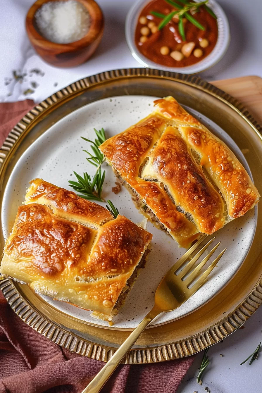 Savory Sausage and Cheese Crescent Squares