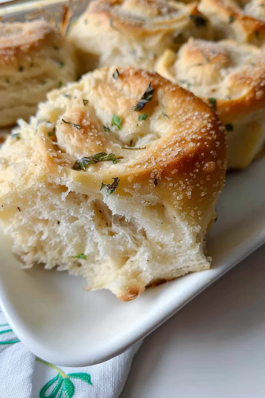 Soft Garlic Butter Rolls