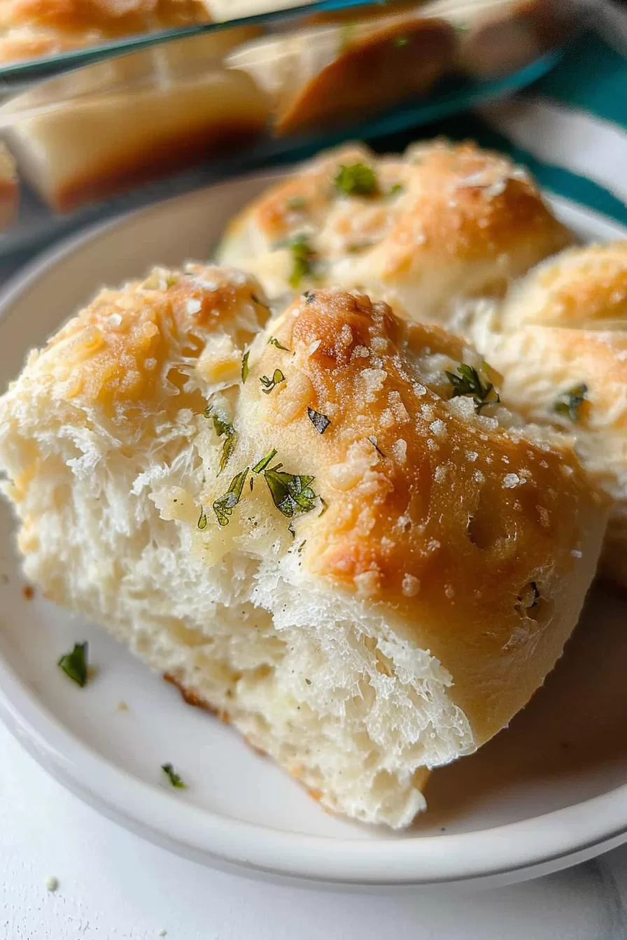 Soft Garlic Butter Rolls