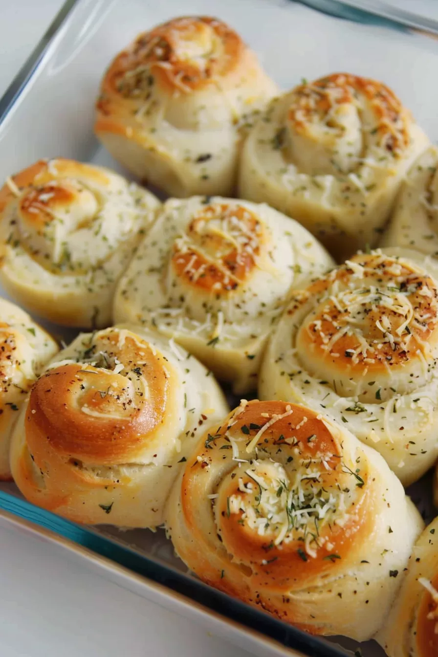 Soft Garlic Butter Rolls