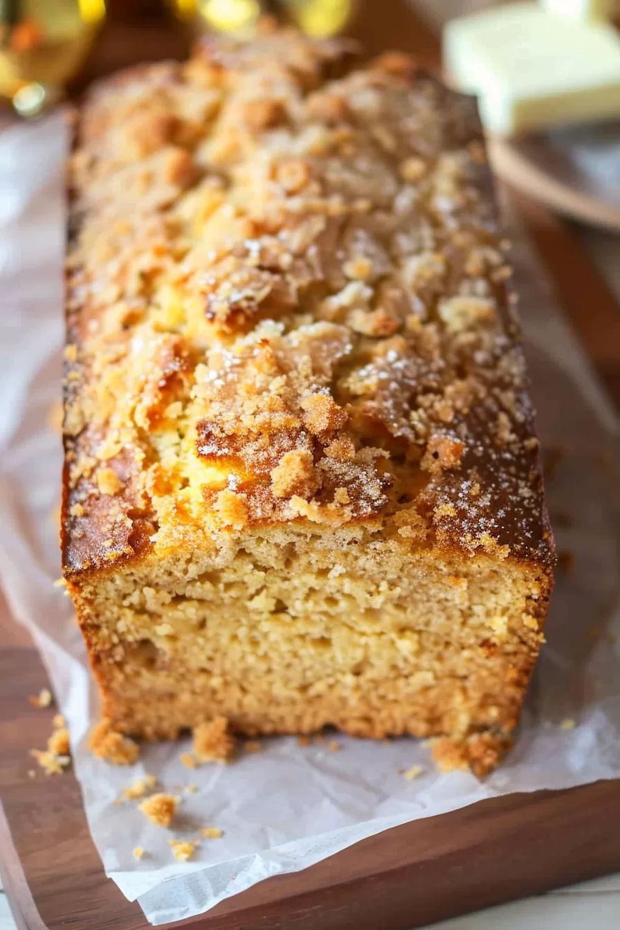 Spiced Eggnog Loaf