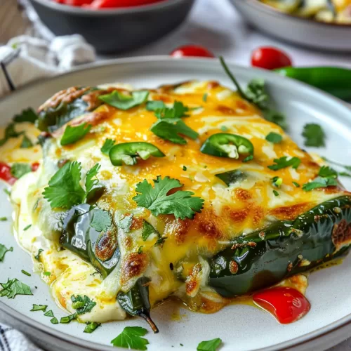 Spicy Chili Rellenos Casserole