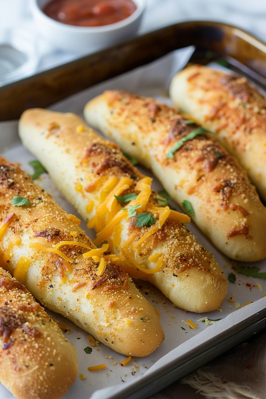 Stuffed Cheesy Taco Sticks