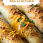 Stuffed Cheesy Taco Sticks