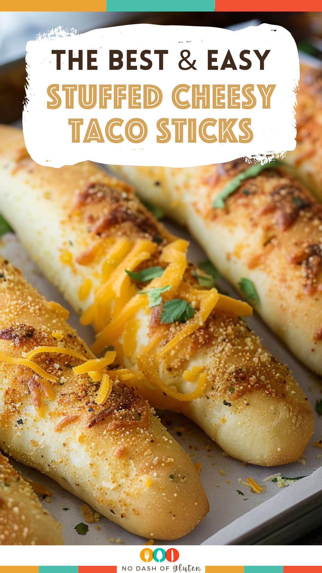 Stuffed Cheesy Taco Sticks