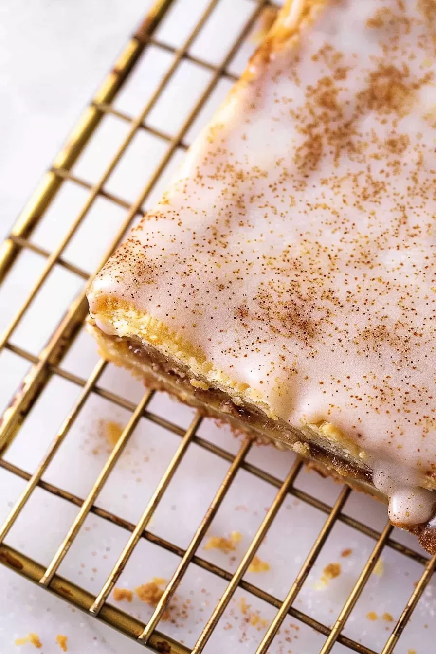 Sweet Cinnamon Sugar Poptart Bars