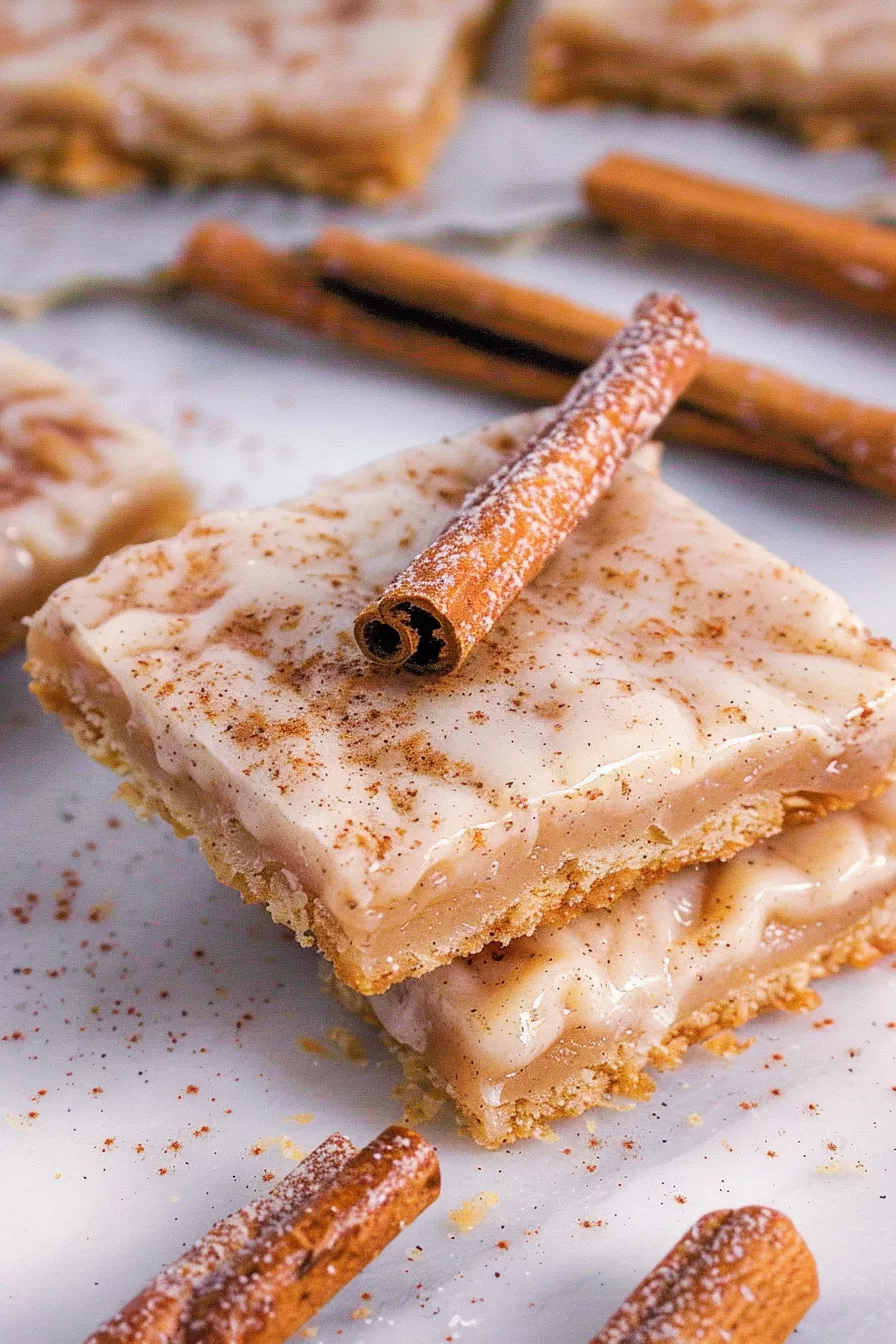 Sweet Cinnamon Sugar Poptart Bars