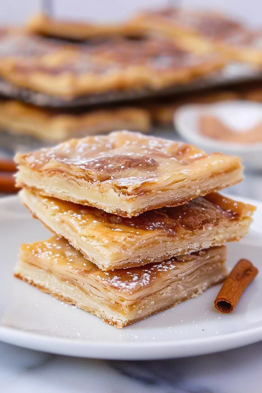 Sweet Cinnamon Sugar Poptart Bars