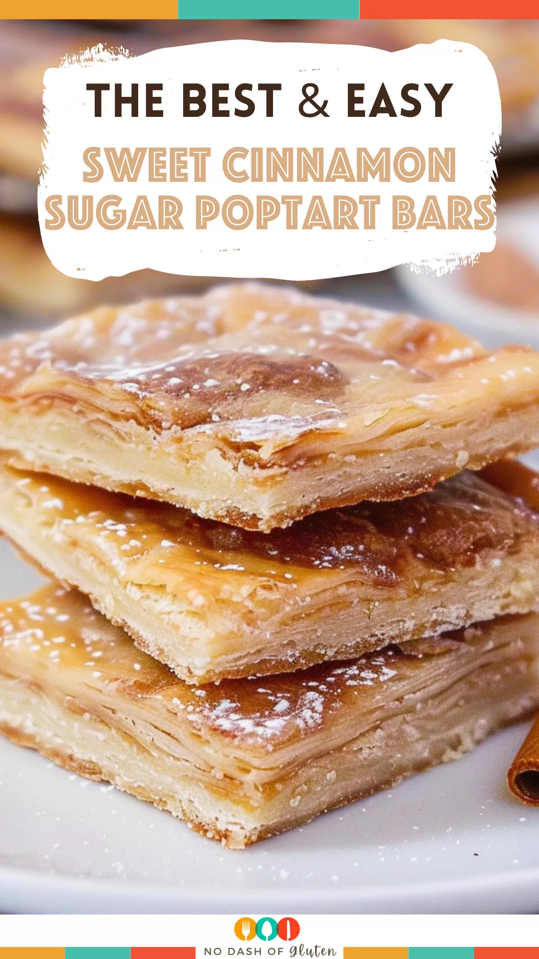 Sweet Cinnamon Sugar Poptart Bars