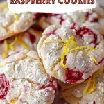 Sweet Lemon Raspberry Cookies