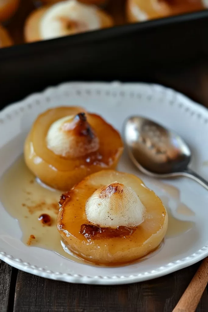 Sweet Roasted Pears with Honey